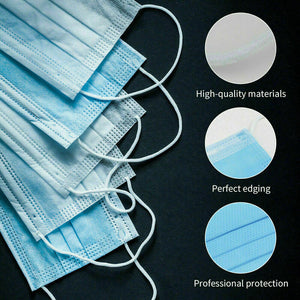 50PCS Anti Virus Disposable Medical Surgical Flu Mask